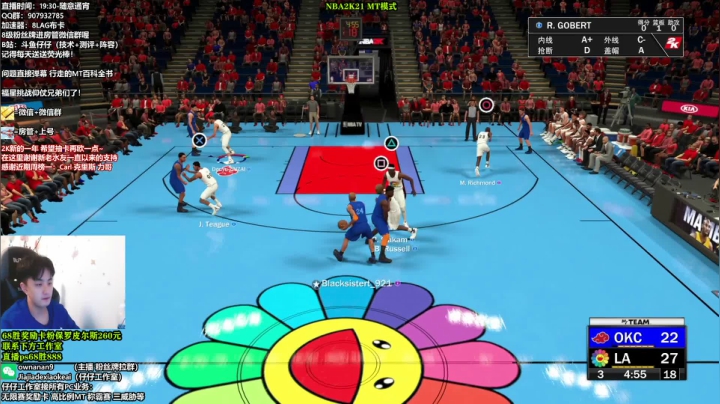 NBA2K21：20MT PC冠军 2020-09-08 03点场