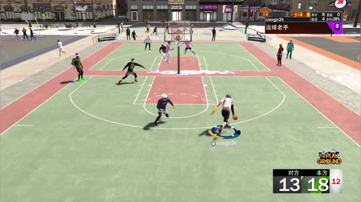 NBA2K进攻和尴尬