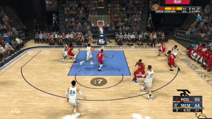 NBA2K21  球员生涯 2020-09-05 10点场