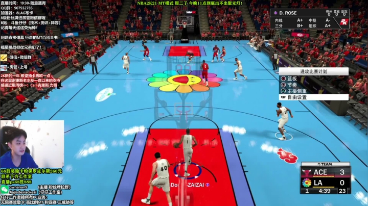 NBA2K21：20MT PC冠军 2020-09-08 19点场
