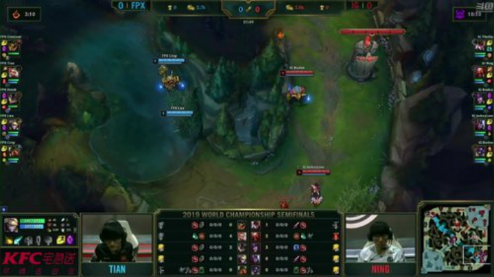 【英雄联盟】英雄联盟赛事的精彩时刻 20200910 00点场