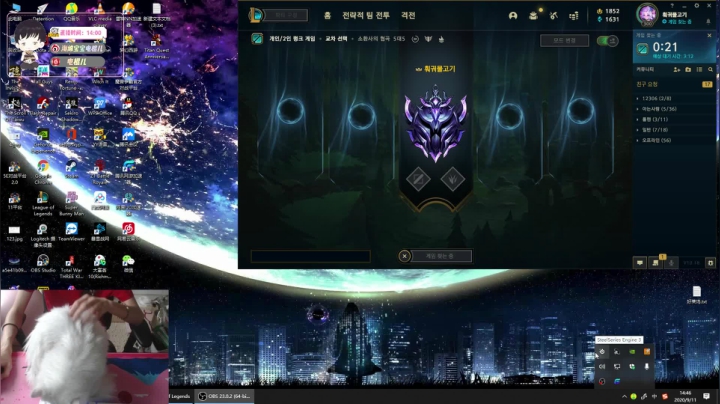 电棍：依旧是韩服上分!! 2020-09-11 14点场