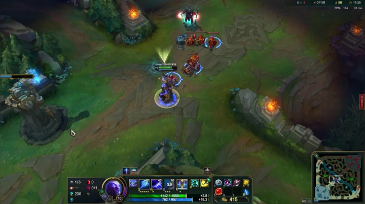 瑞兹大招躲死歌大招示例（3）