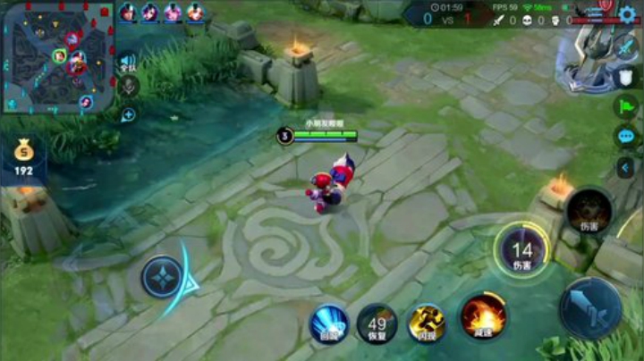 我在斗鱼看林蒙m直播王者荣耀