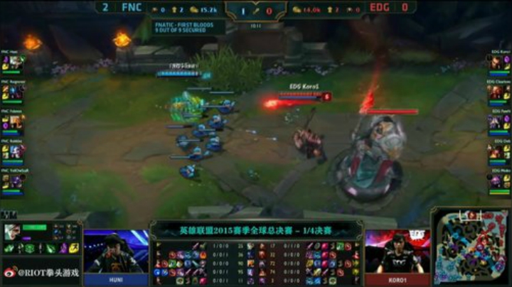 S5全球总决赛四分之一决赛-FNC vs EDG 第三局