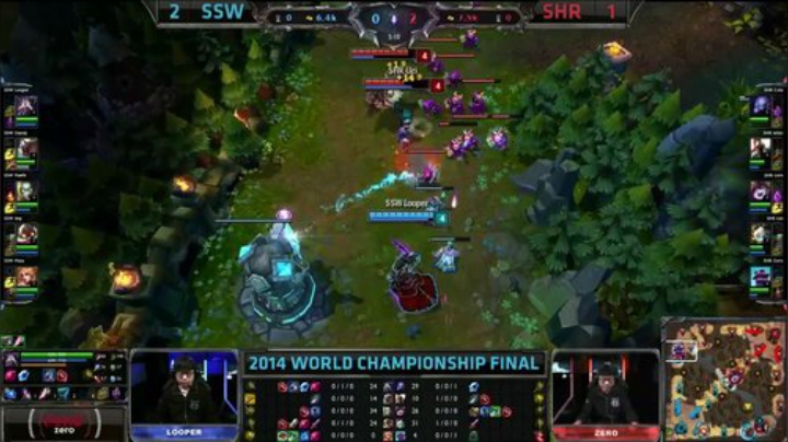 S4全球总决赛决赛-SSW VS SHR 第四局