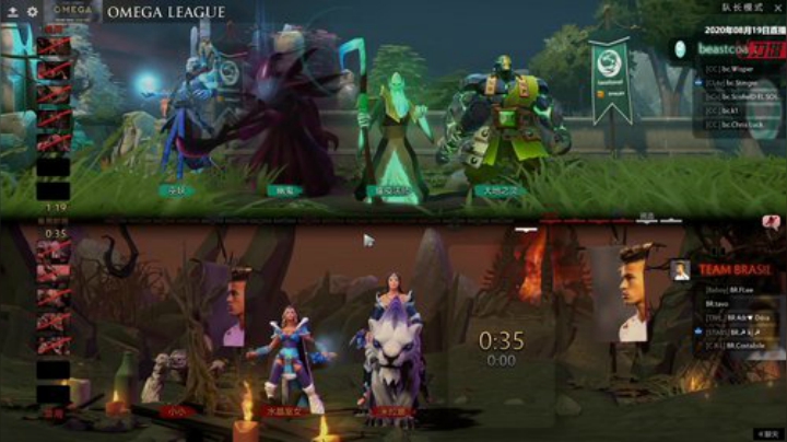 OMEGA联赛 Beastcoast-Team Brasil#1