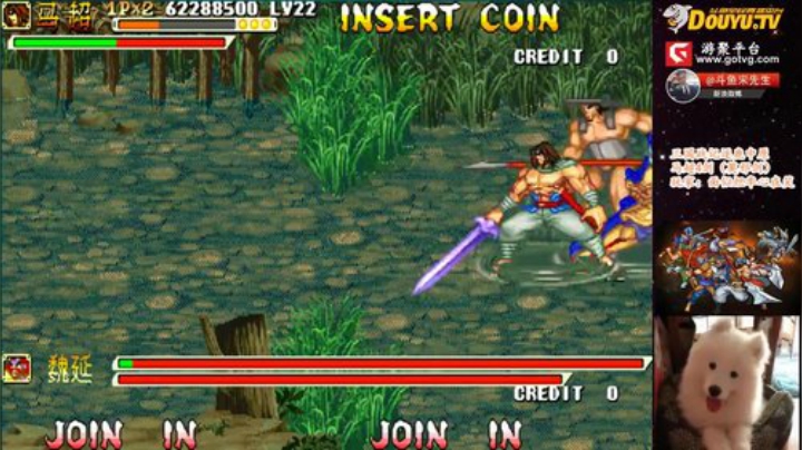 我在斗鱼看宋先生直播怀旧游戏