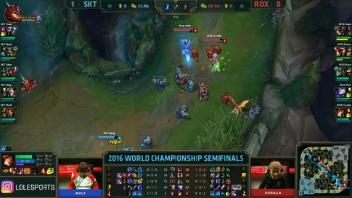 S6全球总决赛半决赛-ROX Tigers vs SKT 第二局