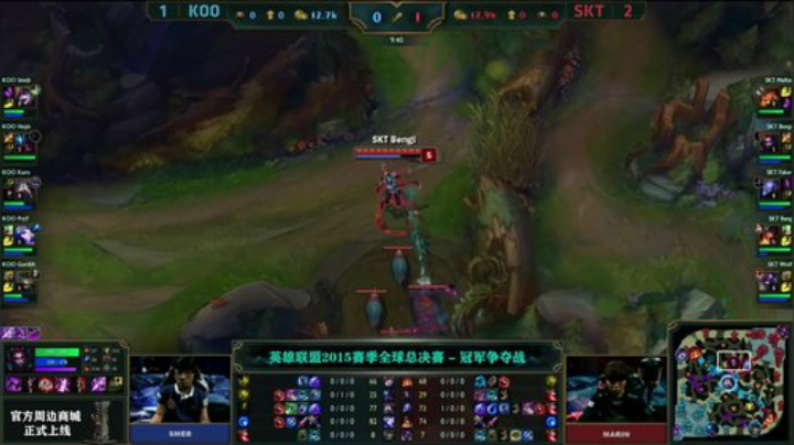 S5全球总决赛决赛SKT vs KOO 第四局