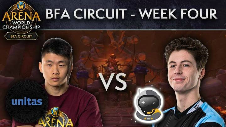 【2020 AWC 魔兽世界竞技场锦标赛】Spacestation Gaming vs Unitas  AWC BFA Circuit  Week 4 - Da