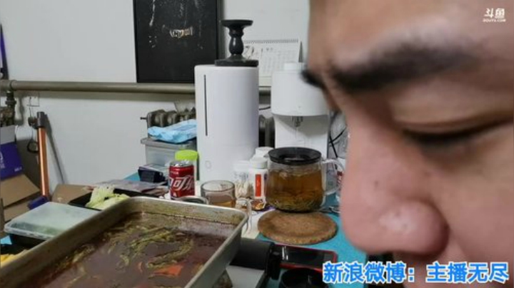 我在斗鱼看无尽无尽的无尽直播美食