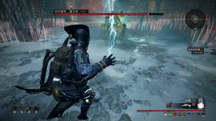 【遗迹灰烬重生雪原dlc】末日单挑 磁暴步兵电疗盾卫者