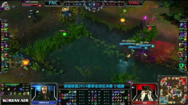 OMGvsFNC 50血翻盘（中文解说版）