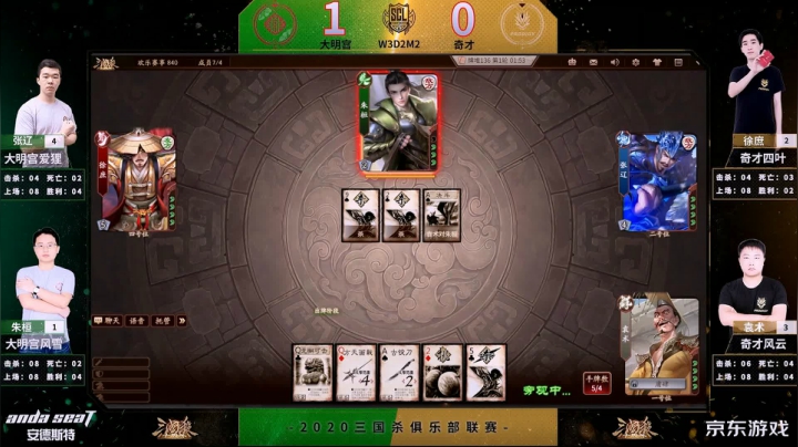 SCL十周年 2V2项目第三周大明宫vs奇才 上
