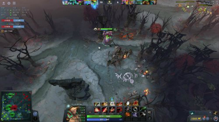 我在斗鱼看inflame丶hyz直播DOTA2