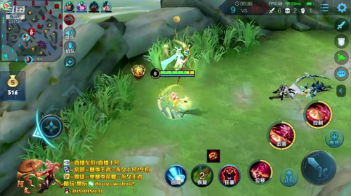 我在斗鱼看渝万单存3岁白阿文直播王者荣耀