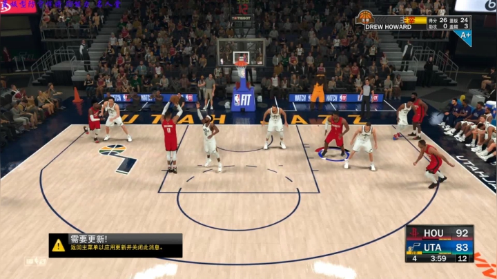 NBA2K21  球员生涯 2020-09-15 19点场