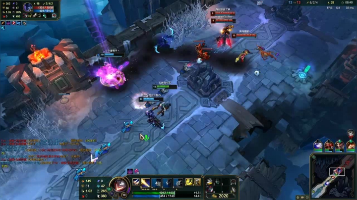 下午GU刷脸，晚上LOL乱斗 2020-09-14 21点场