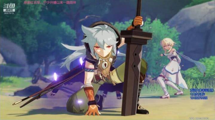 【原神】雷泽初登场很帅有木有
