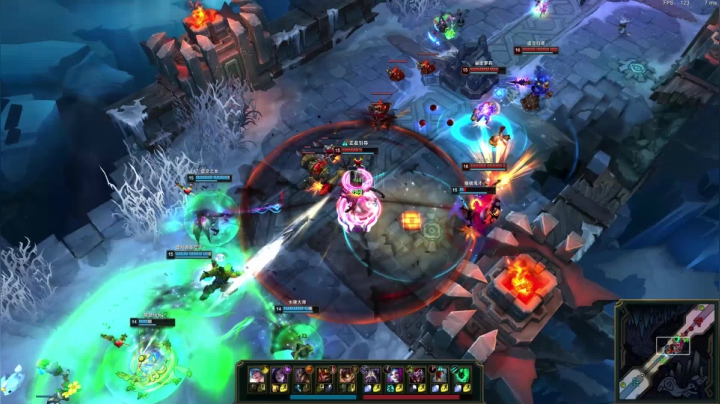 极地大乱斗卡萨丁爆炸四杀