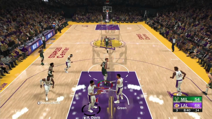 NBA2K21水友赛，开始 2020-09-19 20点场