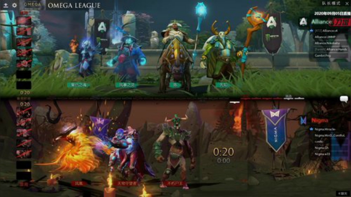OMEGA联赛 Nigma-Alliance#1