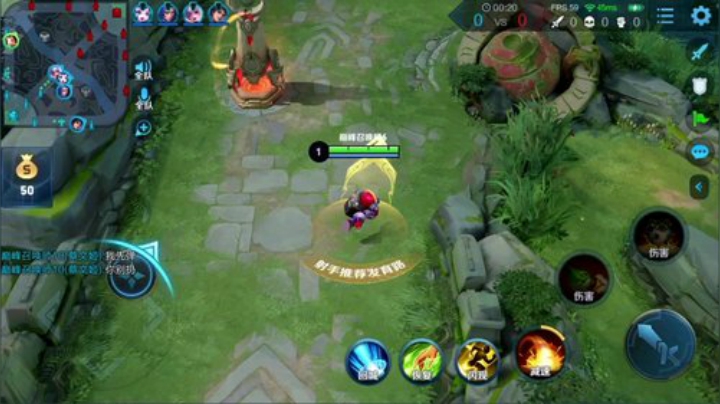 我在斗鱼看林蒙m直播王者荣耀