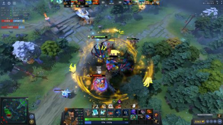 我在斗鱼看大Mu金仙丶直播DOTA2