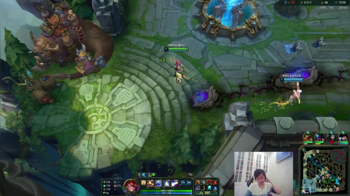 卷毛：峡谷继续上分！ 2020-09-21 16点场