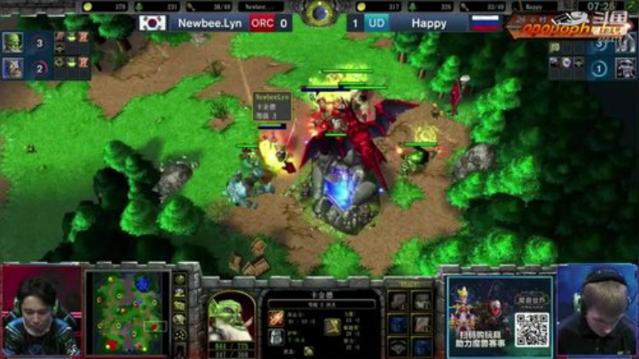 【魔兽争霸】opopophuhu的精彩时刻 20200922 10点场