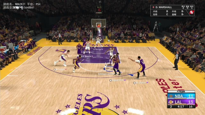 诗行丶NBA2K21 2020-09-17 15点场