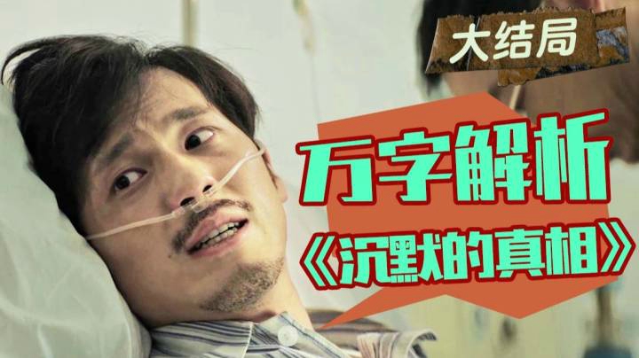 万字解析《沉默的真相》大结局，原著远比网剧更黑暗！