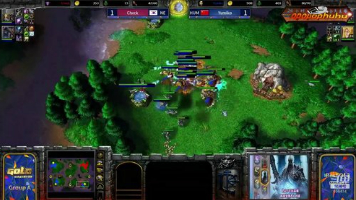 【魔兽争霸】opopophuhu的精彩时刻 20200926 15点场