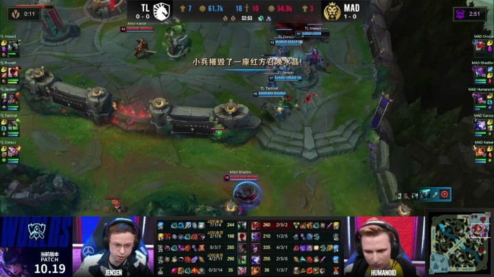 全球总决赛入围赛第五场TL-MAD：TL一波团灭结束比赛