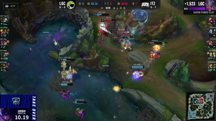 全球总决赛入围赛第三场LGC-ITZ：势均力敌LGC最终拿下比赛