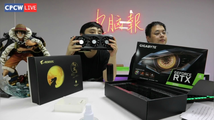 RTX 3090非公性能全国首曝 2020-09-24 20点场