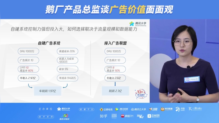鹅厂产品总监谈「广告价值」面面观 2020-09-28 19点场