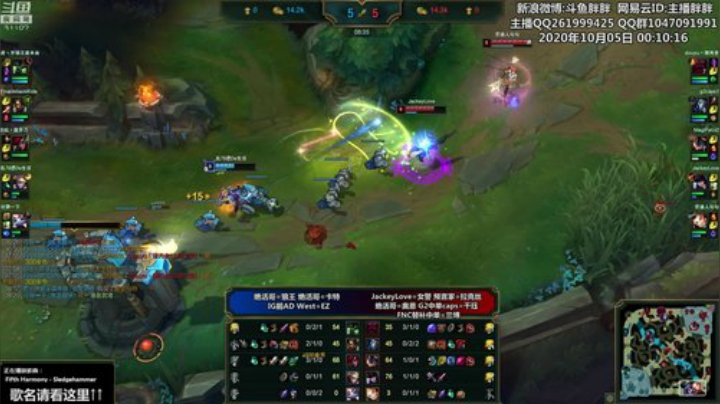 【英雄联盟】胖胖灬的精彩时刻 20201005 00点场