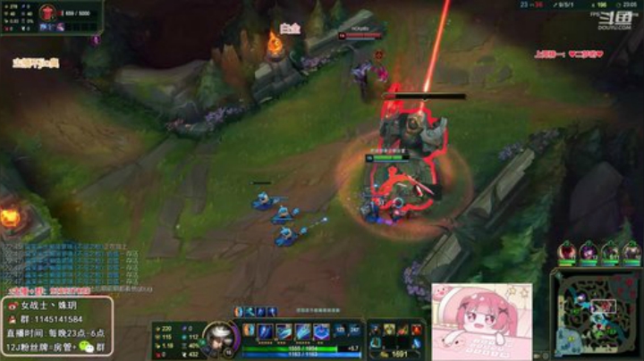 【英雄联盟】女战士丶姝玥的精彩时刻 20201005 23点场
