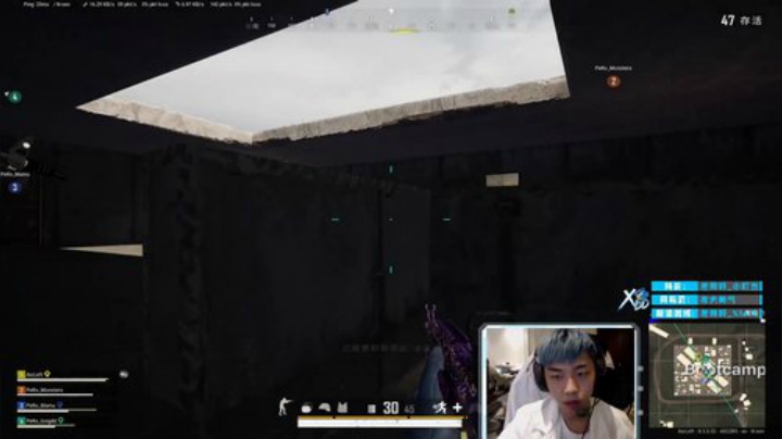 我在斗鱼看Xleft小叮当直播绝地求生