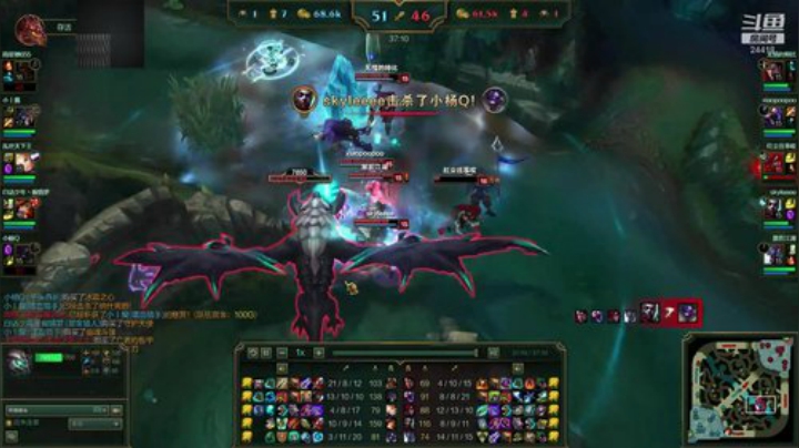 【英雄联盟】斗鱼丶华仔的精彩时刻 20201005 08点场