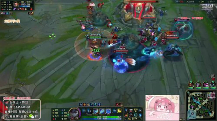 【英雄联盟】女战士丶姝玥的精彩时刻 20201006 09点场