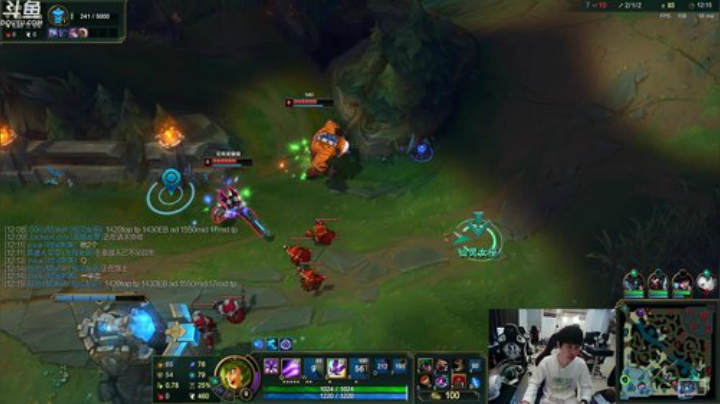 我在斗鱼看金咕咕金咕咕doinb直播英雄联盟