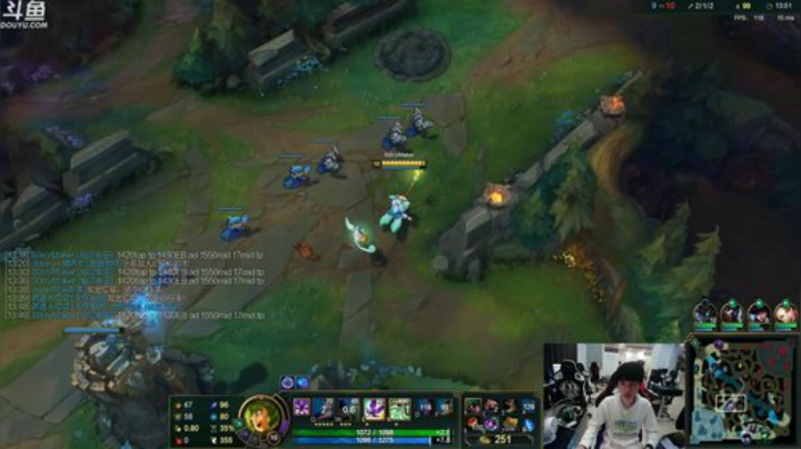 我在斗鱼看金咕咕金咕咕doinb直播英雄联盟