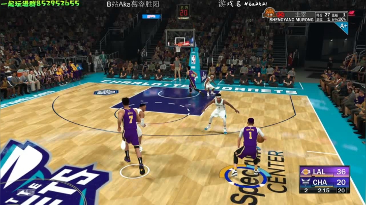 NBA2K21 打打公园 2020-10-05 21点场