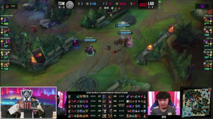 【英雄联盟】英雄联盟赛事的精彩时刻 20201007 00点场