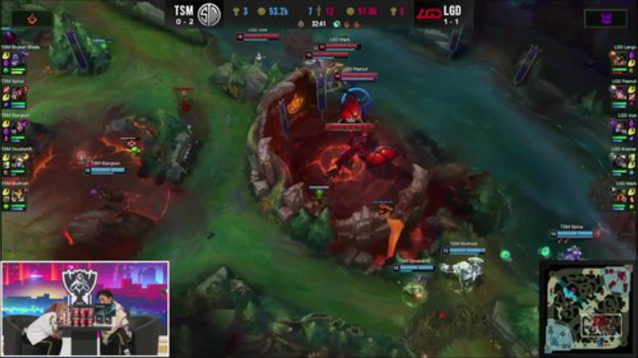 【英雄联盟】英雄联盟赛事的精彩时刻 20201007 00点场