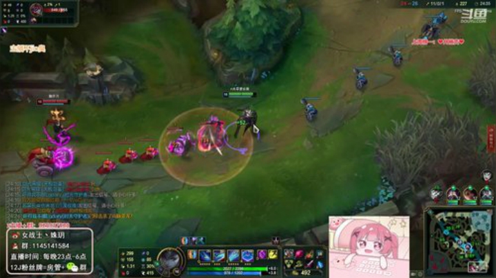 【英雄联盟】女战士丶姝玥的精彩时刻 20201007 22点场