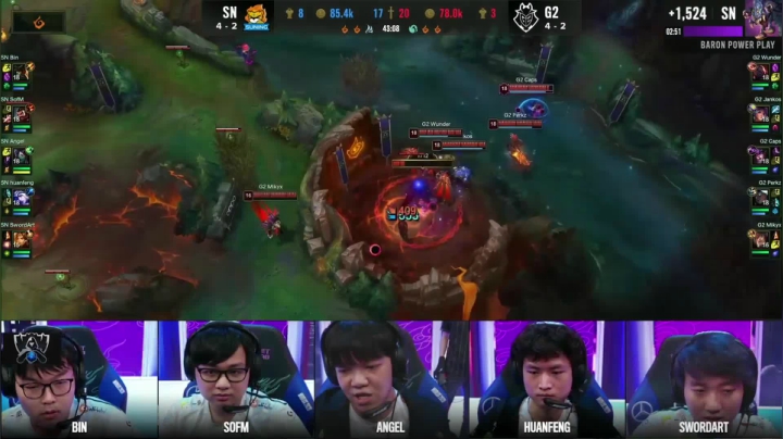 选手靠谱时刻：多赛区解说Bin船长、刀妹惊天操作